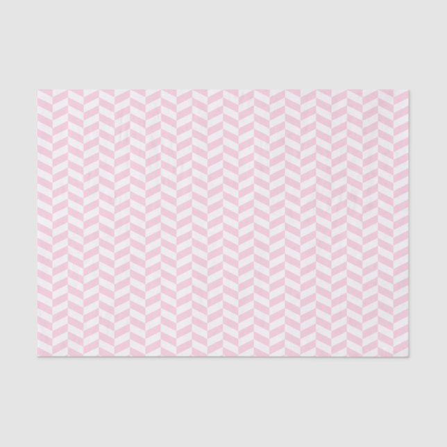 Papel de tejidos rosa y blanco (Anverso)