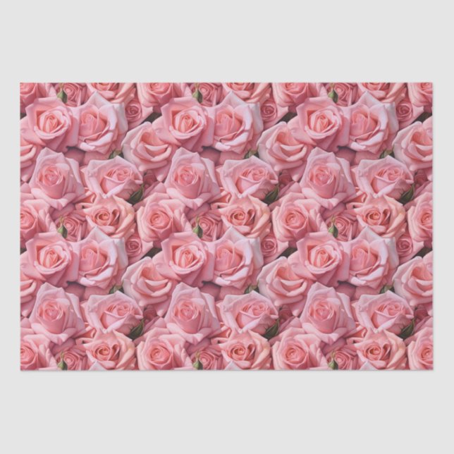 Papel de tejidos rosados (Anverso)