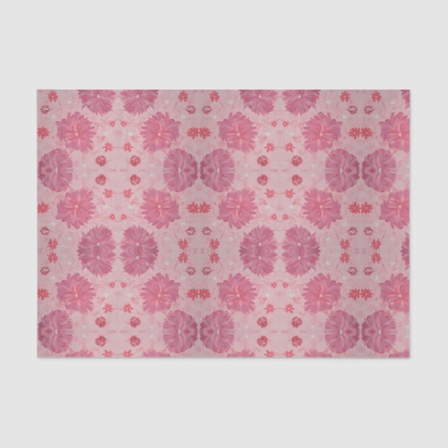 Papel de tejidos rosados (Anverso)