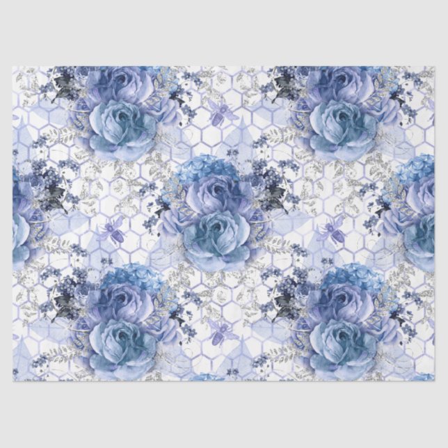 Papel de tejidos Serenity Bee Series Design 18 (Anverso)