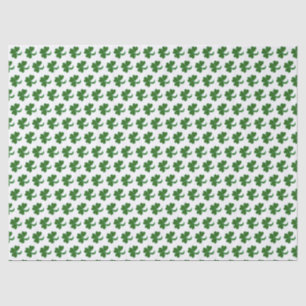 Papel de tejidos - Shamrock verde