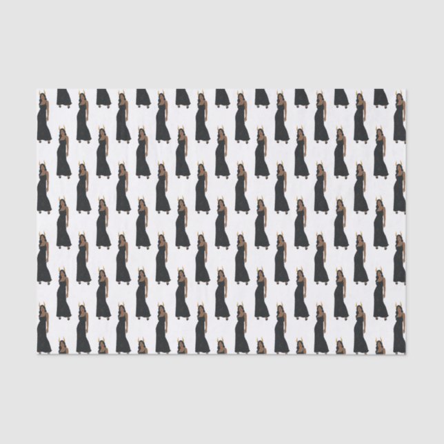 Papel de tejidos zodiaco de Capricornio (Anverso)