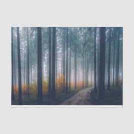 Papel de tema de desunión de rutas forestales 21