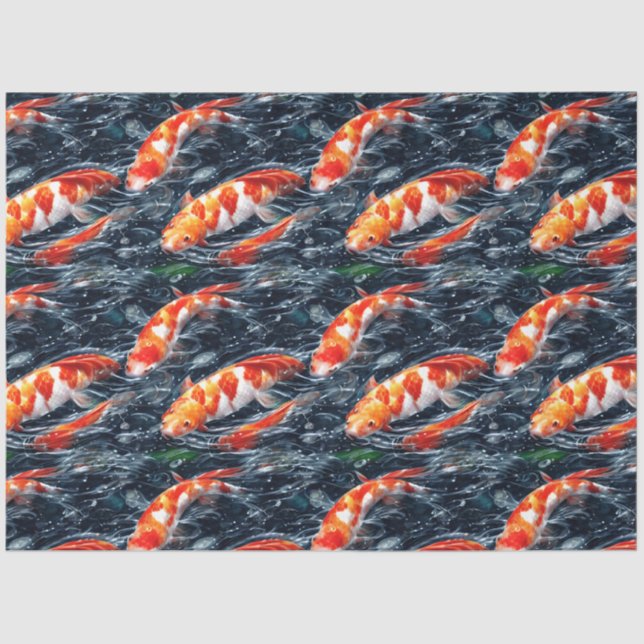 papel de tema de diseño de peces koi (Anverso)