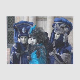Papel de tema del carnaval de Venecia
