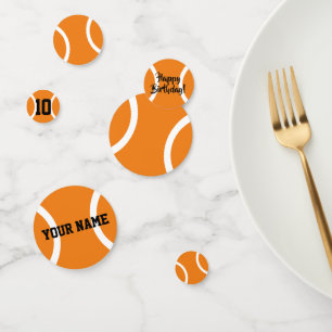 Papel de tenis infantil personalizado Confeti de c