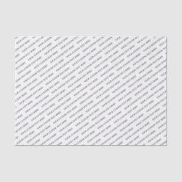 Papel de texto de Personalizado mínimo en blanco y