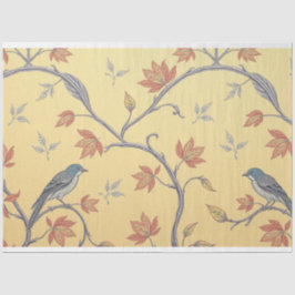 Papel de tono Art Nouveau floral de descomposición