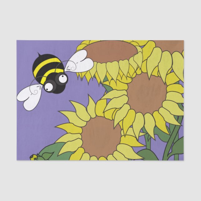 Papel de tono brillante de girasol (Anverso)