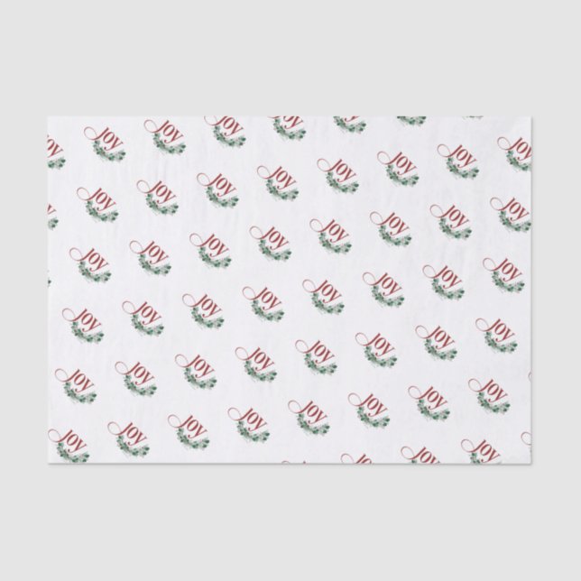 Papel de tono de alegría navideña (Anverso)
