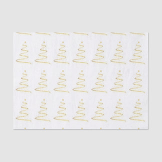 Papel de tono de arte de árbol de Navidad