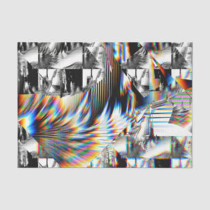 Papel de tono de ataque con arco iris