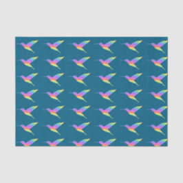 Papel de tono de ave arco iris