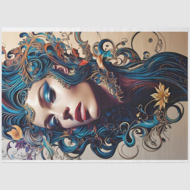 Papel de tono de descodificación de expresiones ar (Anverso)