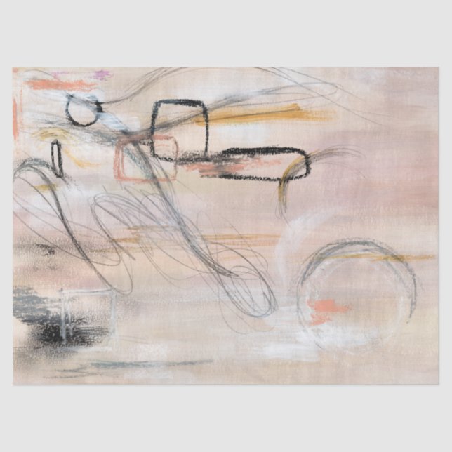 Papel de tono de descomposición abstracto del patr (Anverso)