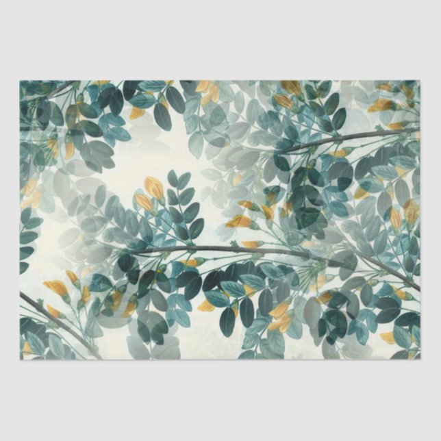 Papel de tono de descomposición de diseño floral d (Anverso)