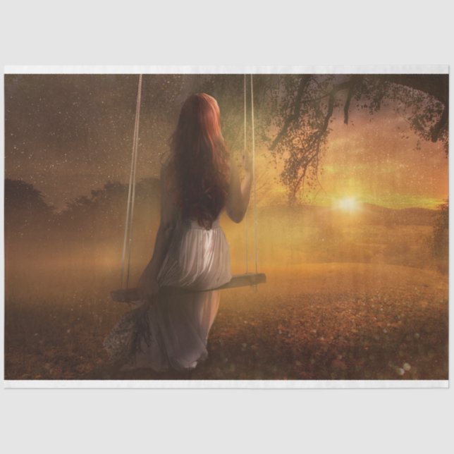 Papel de tono de descomposición de la Chica Fantas (Anverso)