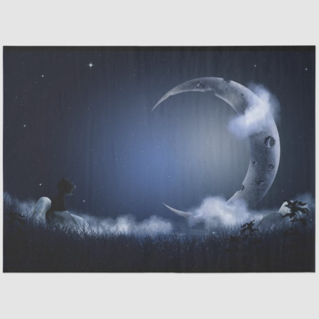 Papel de tono de descomposición de la luna del cie (Anverso)