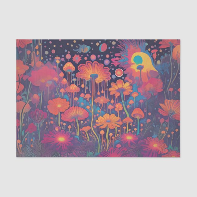 Papel de tono de descomposición de las flores de g (Anverso)