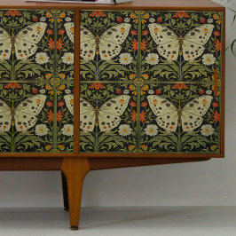 Papel de tono de descomposición de polillas verdes