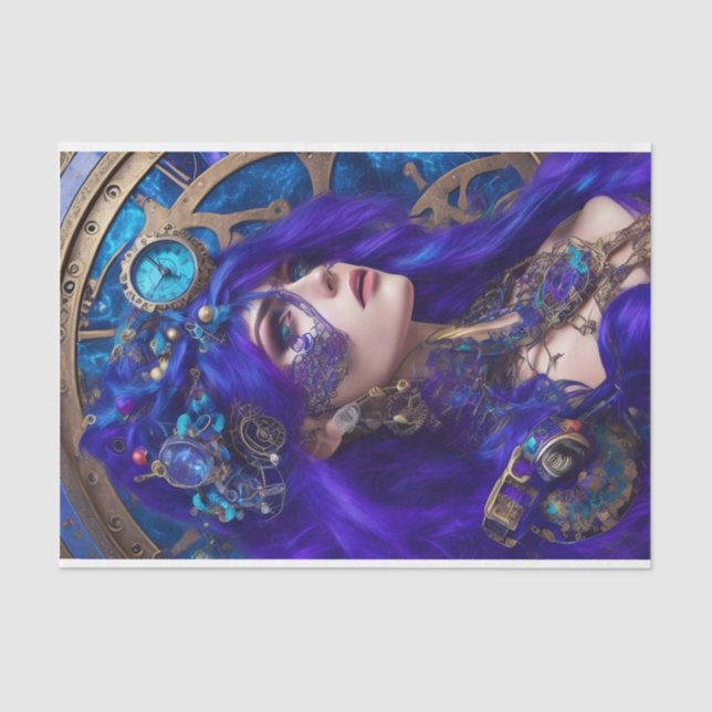 Papel de tono de descomposición - Steampunk modern (Anverso)