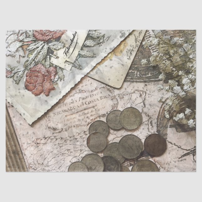  Papel de tono de deshielo de época (Anverso)