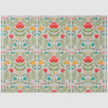 Papel de tono de deshielo del patrón de las flores