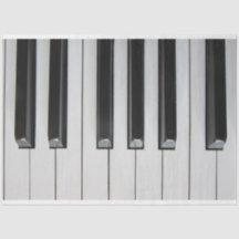 Papel de tono de deshielo para teclado de piano 4