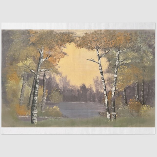 Papel de tono de desunión de bosques etéreos (Anverso)