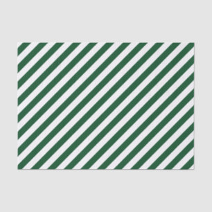Papel de tono de franjas diagonales verdes