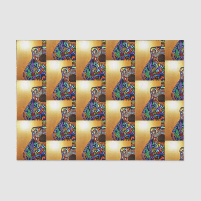 Papel de tono de guitarra (Anverso)