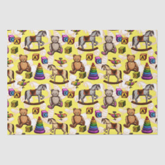 Papel de tono de juguete de vintage