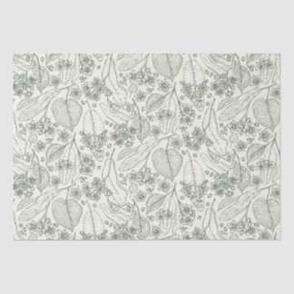 Papel de tono de la descomposición floral de la ot