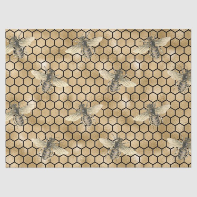 Papel de tono de la serie Honey Bee (Anverso)