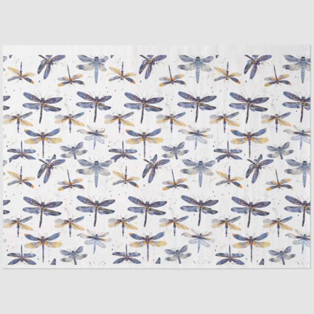 Papel de tono de libélula (Anverso)