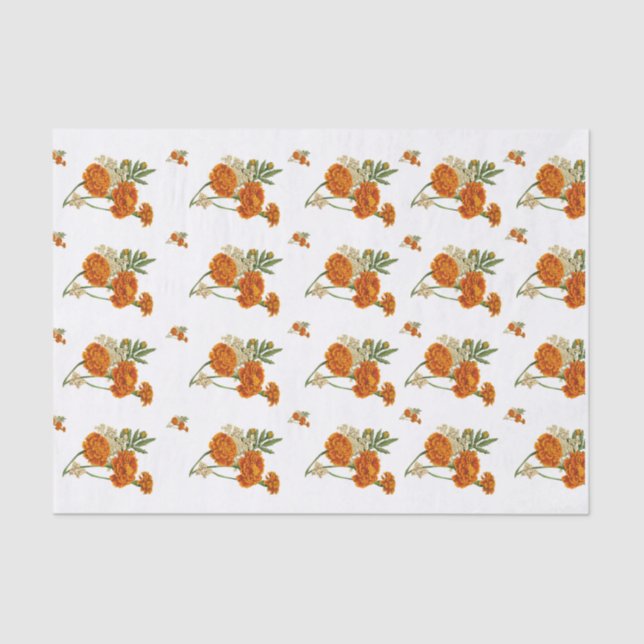 Papel de tono de marigold (Anverso)