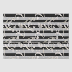 Papel de tono de notación musical