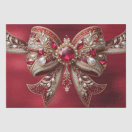 Papel de tono de vacaciones de Bow rojo