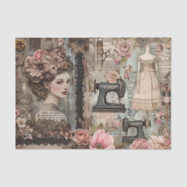 Papel de tono del diario de descomposición de marc (Anverso)