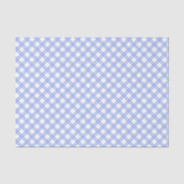 Papel de tono del patrón de Gingham azul para bebé
