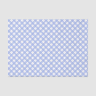 Papel de tono del patrón de Gingham azul para bebé