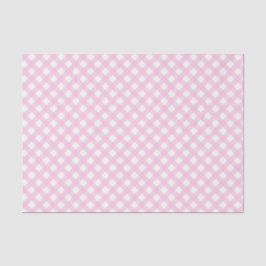 Papel de tono del patrón de Gingham rosa suave