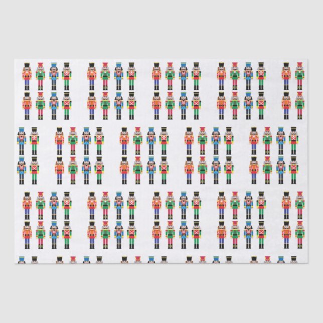 Papel de tono del patrón de Navidades de nueces (Anverso)