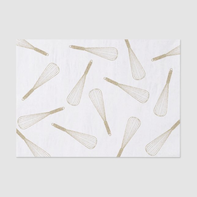 Papel de tono del patrón Whisk del Purpurina Gold (Anverso)