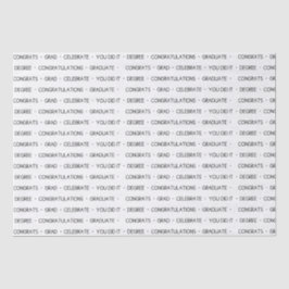 Papel de tono moderno de graduación