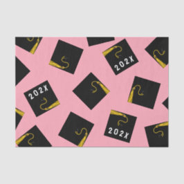 Papel de tono rosado de graduación 2025