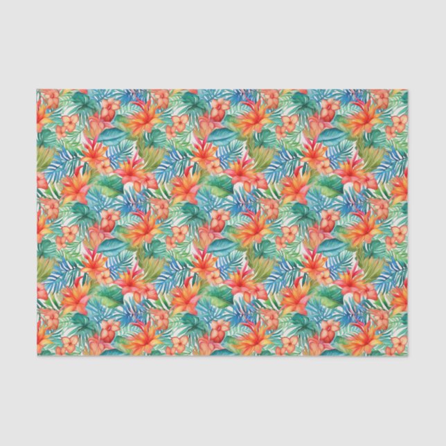 Papel de verano tropical (Anverso)