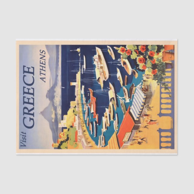 Papel de viaje en Grecia (Anverso)