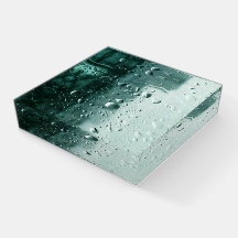 Papel de vidrio Peso Droplets Agua