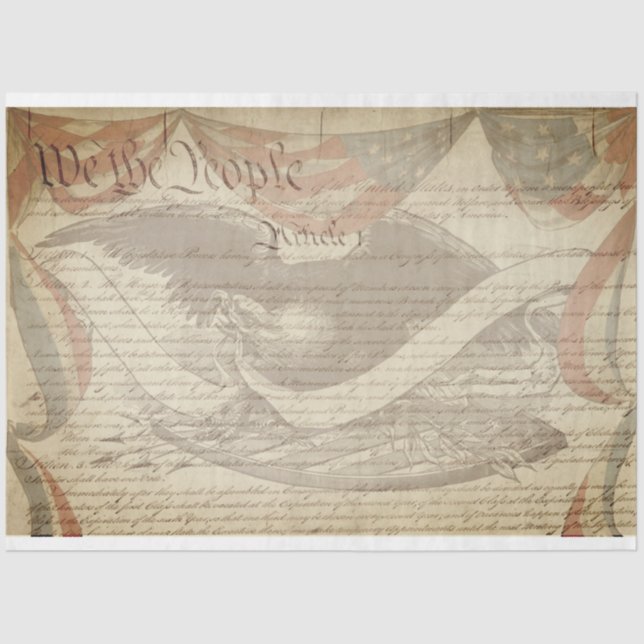 Papel decorativo de muebles patrióticos (Anverso)